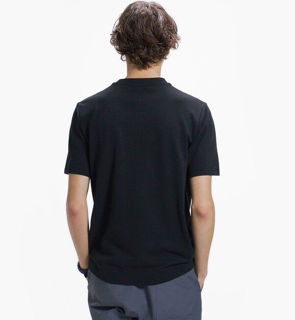 LACOSTE「グログランポケットワントーンTシャツ」|Tシャツ・カットソー|