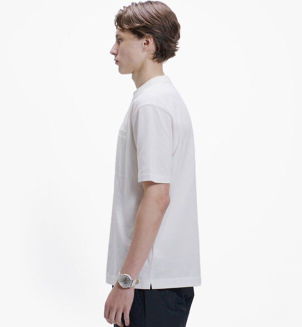 LACOSTE「グログランポケットワントーンTシャツ」|Tシャツ・カットソー|