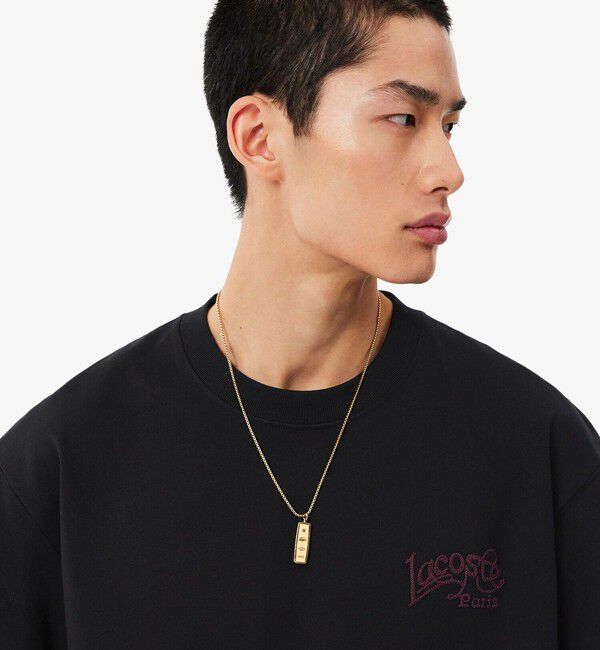 LACOSTE「LACOSTE PARISロゴステッチTシャツ」|Tシャツ・カットソー|