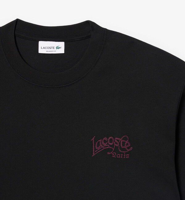 LACOSTE「LACOSTE PARISロゴステッチTシャツ」|Tシャツ・カットソー|