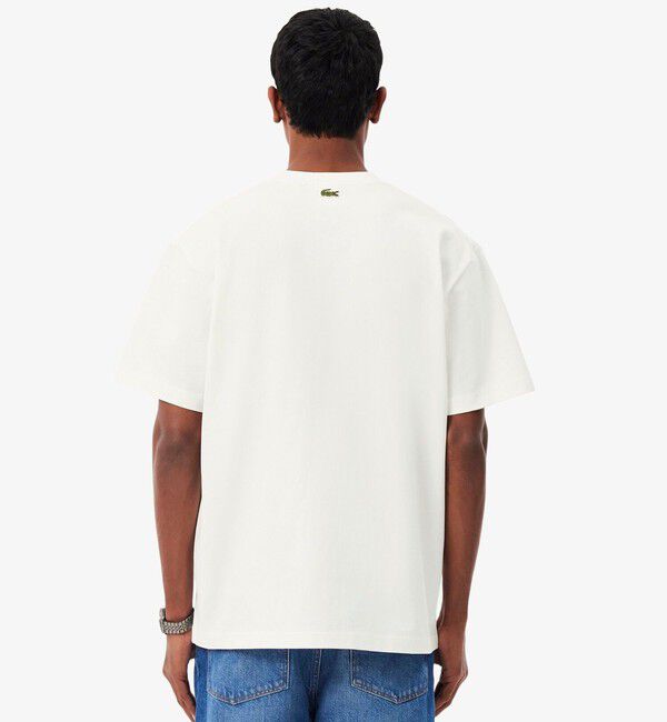 LACOSTE「LACOSTE PARISロゴステッチTシャツ」|Tシャツ・カットソー|