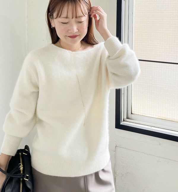 NOLLEY'S sophi「ウール混へアリー2WAYプルオーバー」|ニット・セーター|