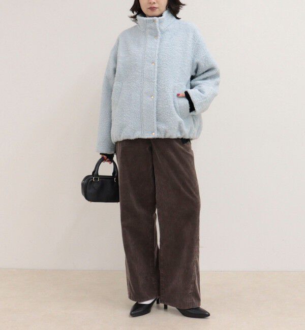 fredy emue「ループシャギースタンドショートコート」|その他|