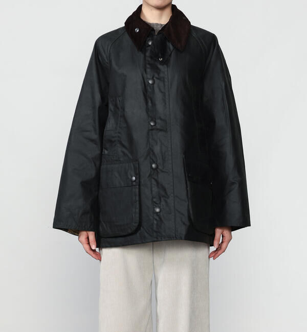  「Barbour | BEDALE ワックスコットンブルゾン（オーバーサイズ フィット）WOMEN」|テーラードジャケット|