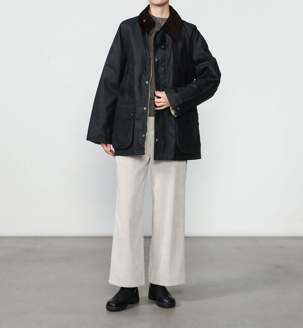  「Barbour | BEDALE ワックスコットンブルゾン（オーバーサイズ フィット）WOMEN」|テーラードジャケット|