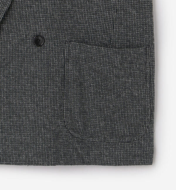  「CHEMISE D'ADAM | 〈別注〉SHIRT JACKET GREY WOMEN」|テーラードジャケット|