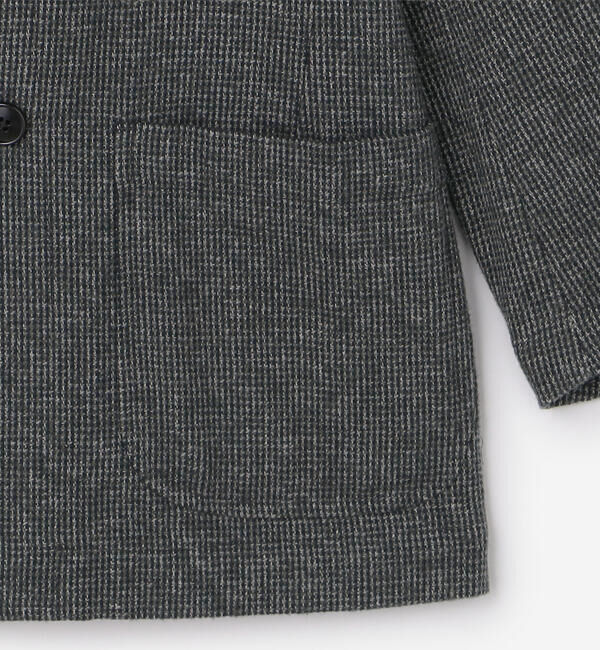  「CHEMISE D'ADAM | 〈別注〉SHIRT JACKET GREY WOMEN」|テーラードジャケット|