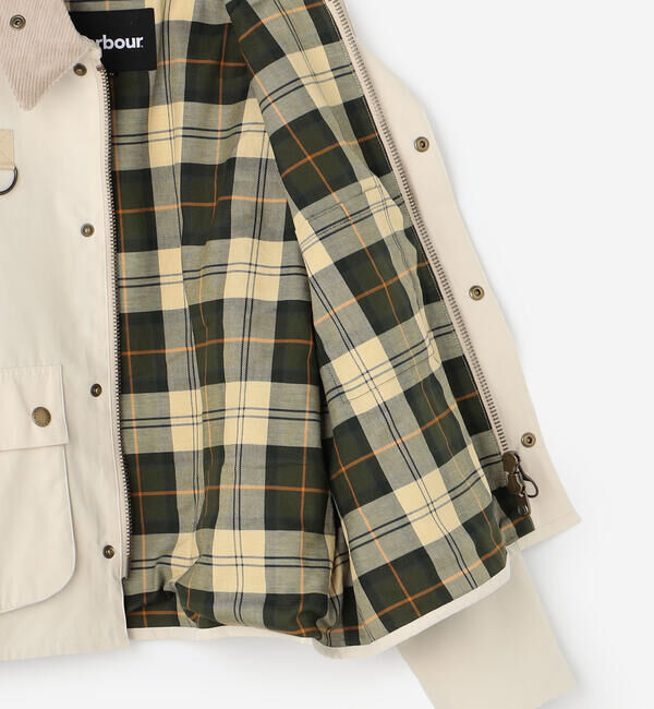  「Barbour | 〈別注〉PEACH BLYTH ショートジャケット WOMEN」|テーラードジャケット|