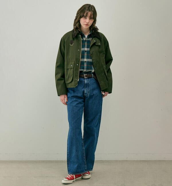  「Barbour | 〈別注〉PEACH BLYTH ショートジャケット WOMEN」|テーラードジャケット|