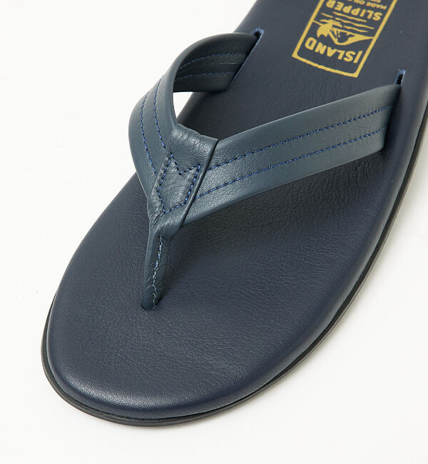 ABAHOUSE「【ISLAND SLIPPER / アイランドスリッパ】レザー トングサンダル」|サンダル|