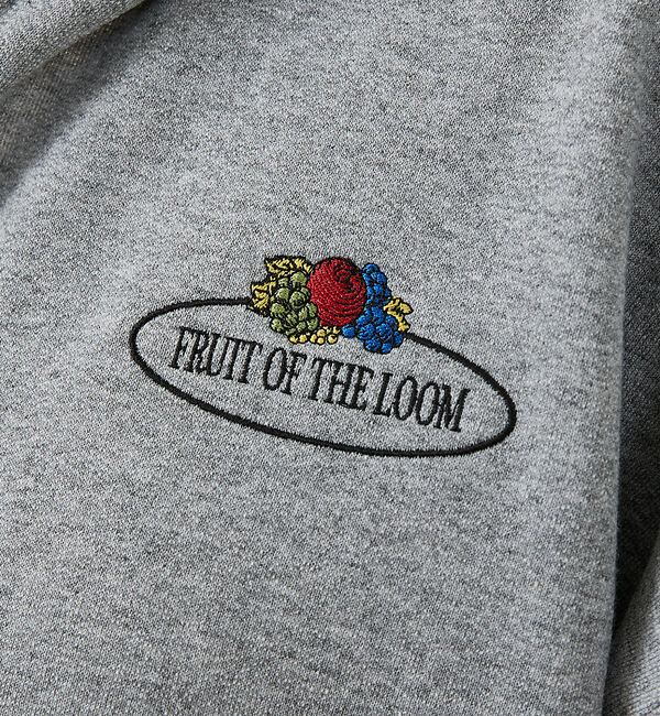 ABAHOUSE「【FRUIT OF THE LOOM】PRINTZIP HOODIE1/ワンポイ」|パーカー|