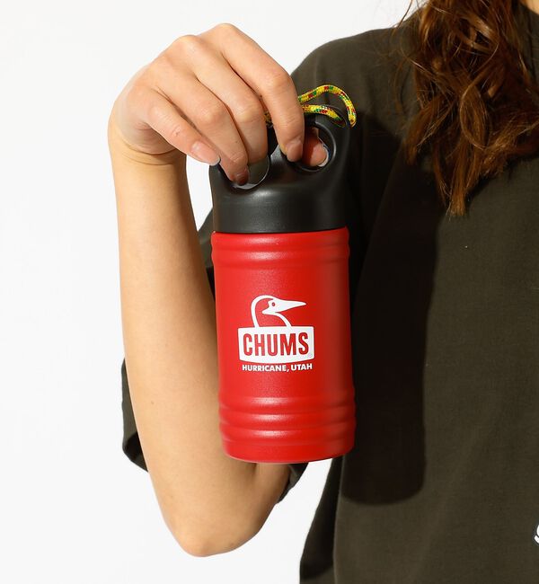 ABAHOUSE「【CHUMS/チャムス】キャンパーウェーブボトル /  ミニタンブラー / 携帯」|食器・キッチングッズ|レッド