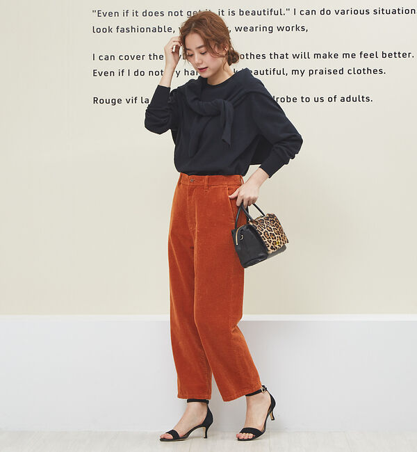 Rouge vif「ソフトコーデュロイパンツ」|その他|