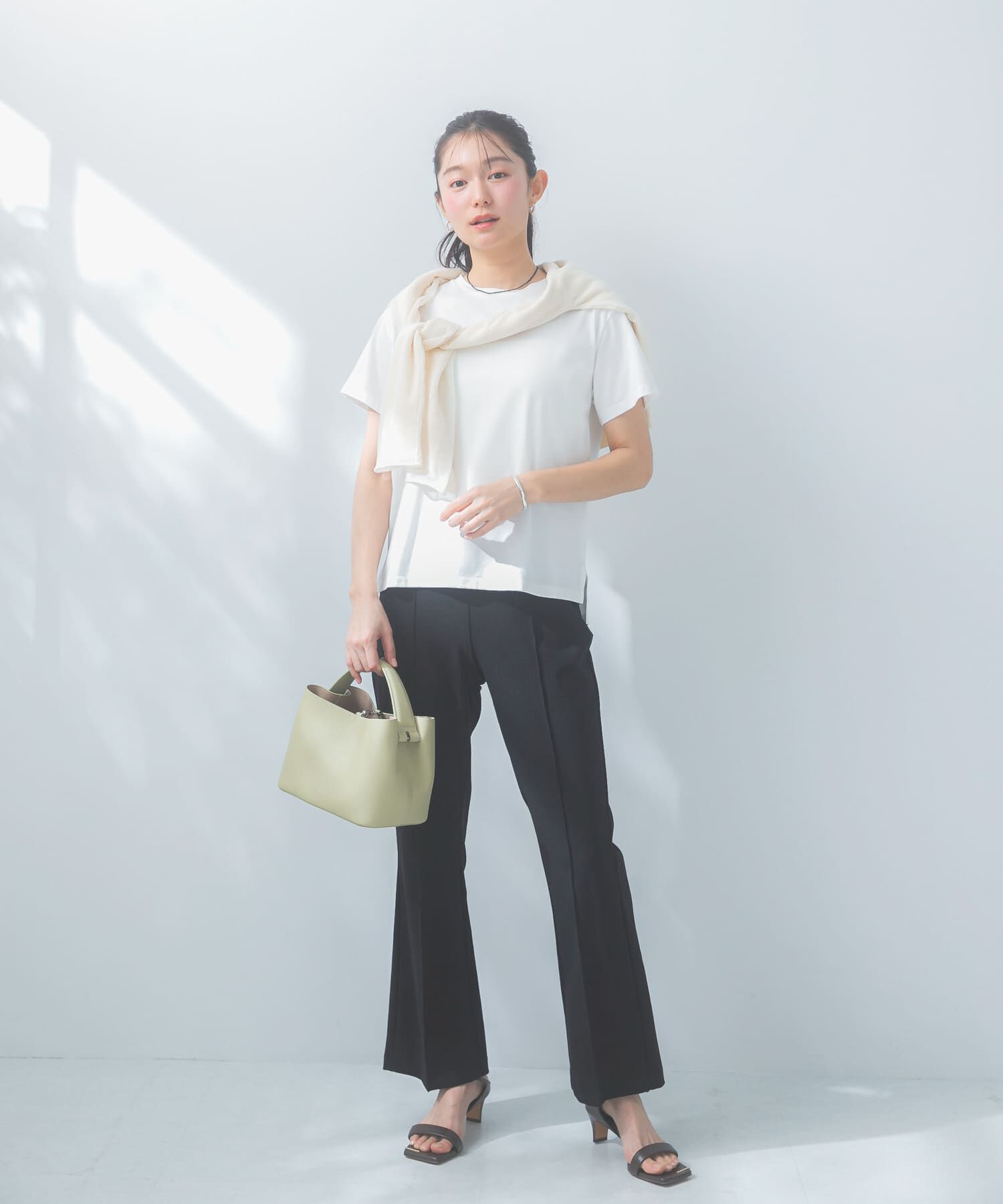 URBAN RESEARCH ROSSO「UVカットアイスコットンカットソー」|Tシャツ・カットソー|
