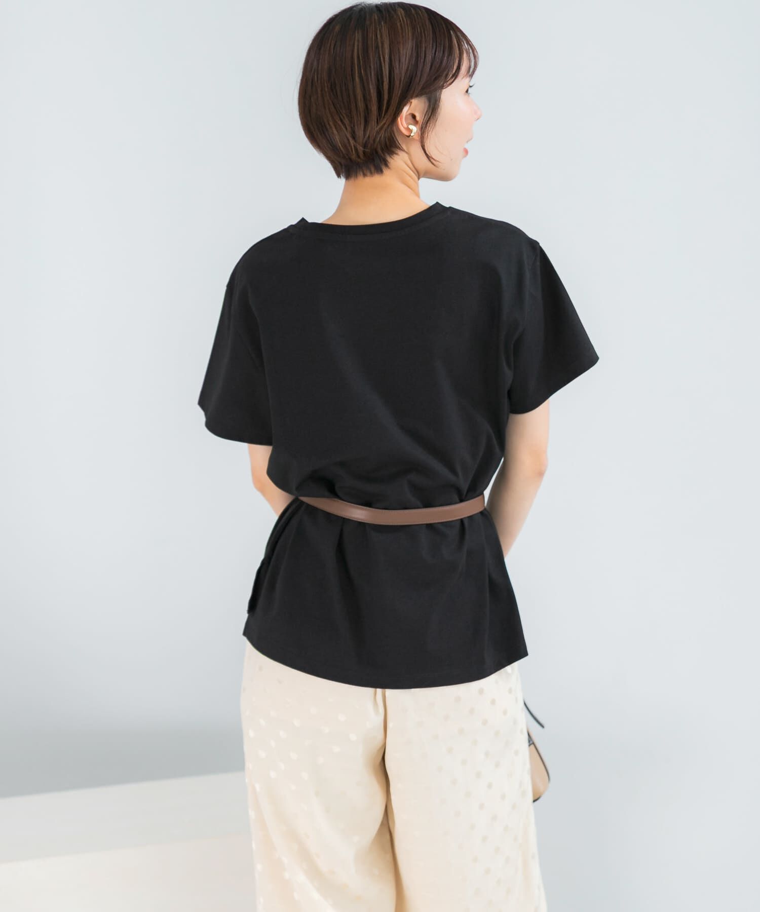 URBAN RESEARCH ROSSO「UVカットアイスコットンカットソー」|Tシャツ・カットソー|