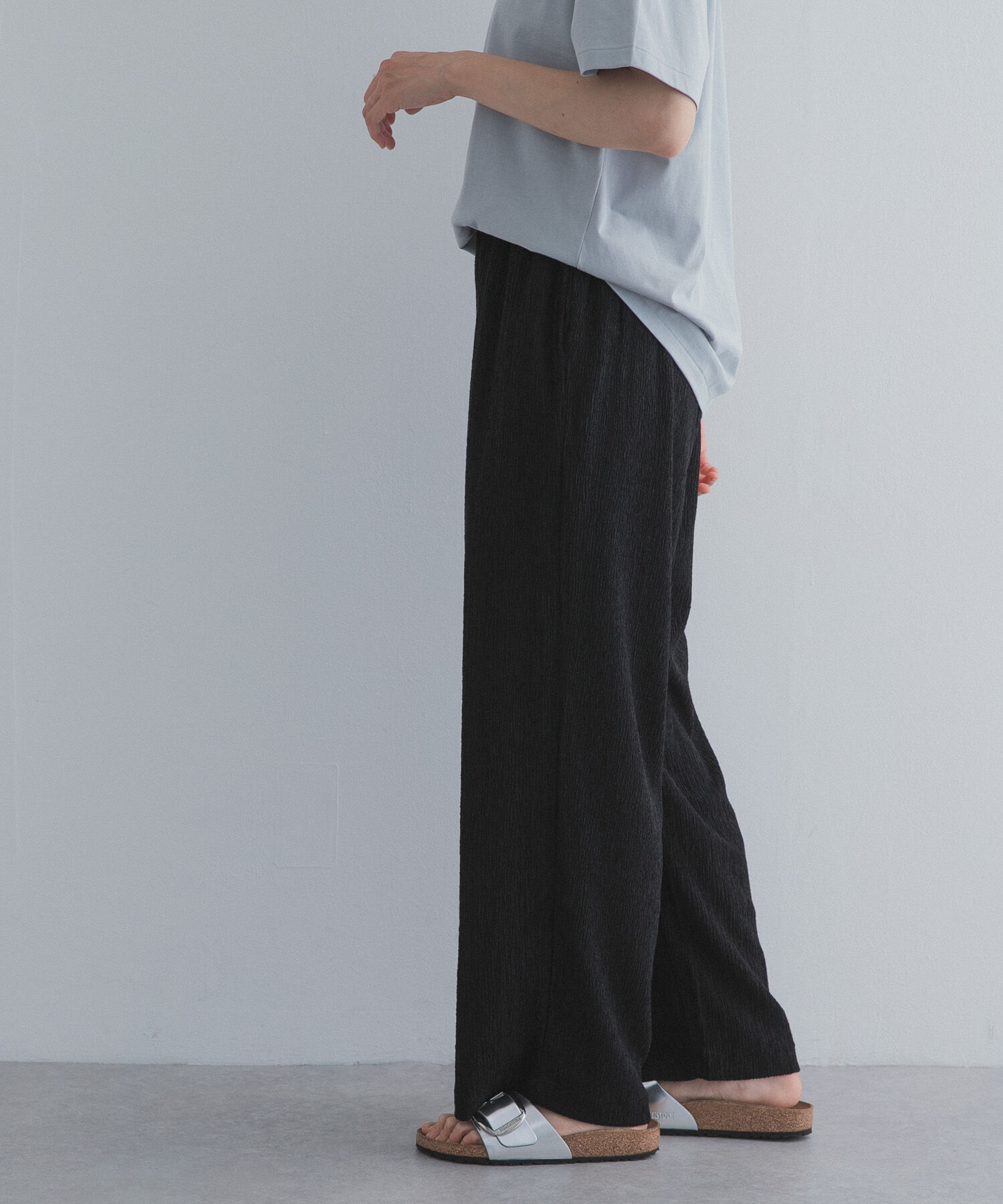 URBAN RESEARCH DOORS「楊柳ストレートイージーパンツ」|その他|