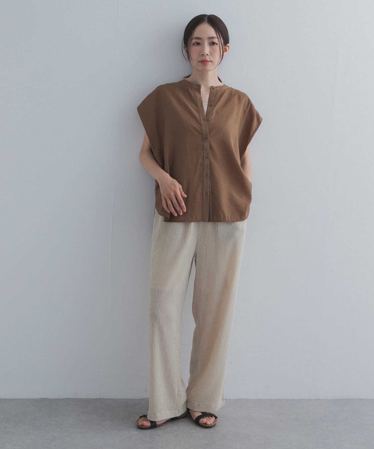 URBAN RESEARCH DOORS「楊柳ストレートイージーパンツ」|その他|