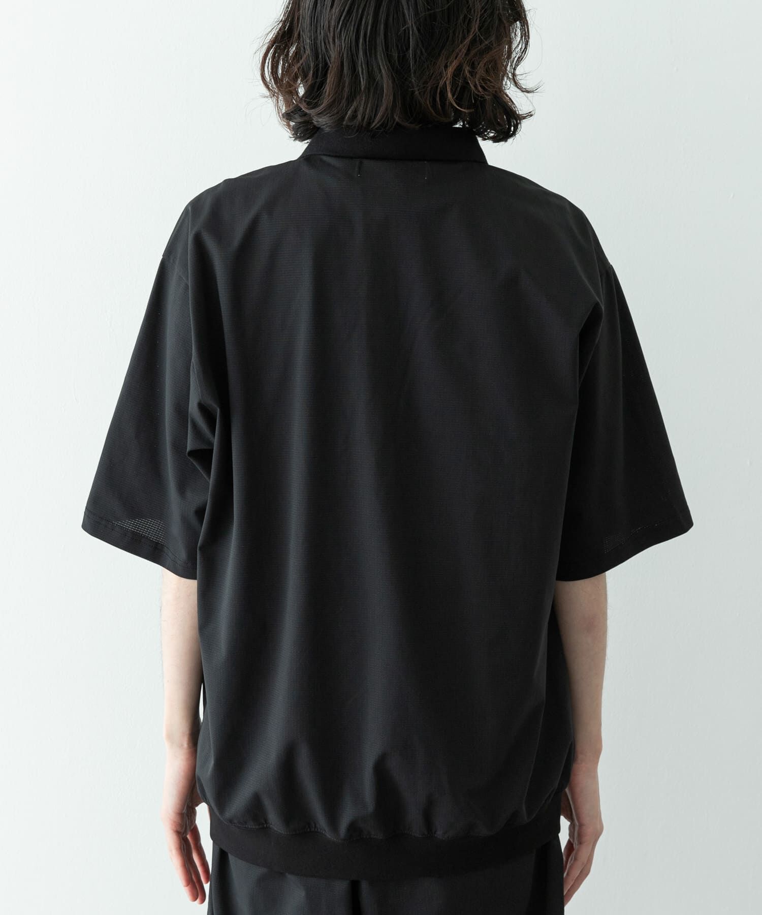 Sonny Label 「ドットメッシュハーフジッププルオーバー」|シャツ・ブラウス|