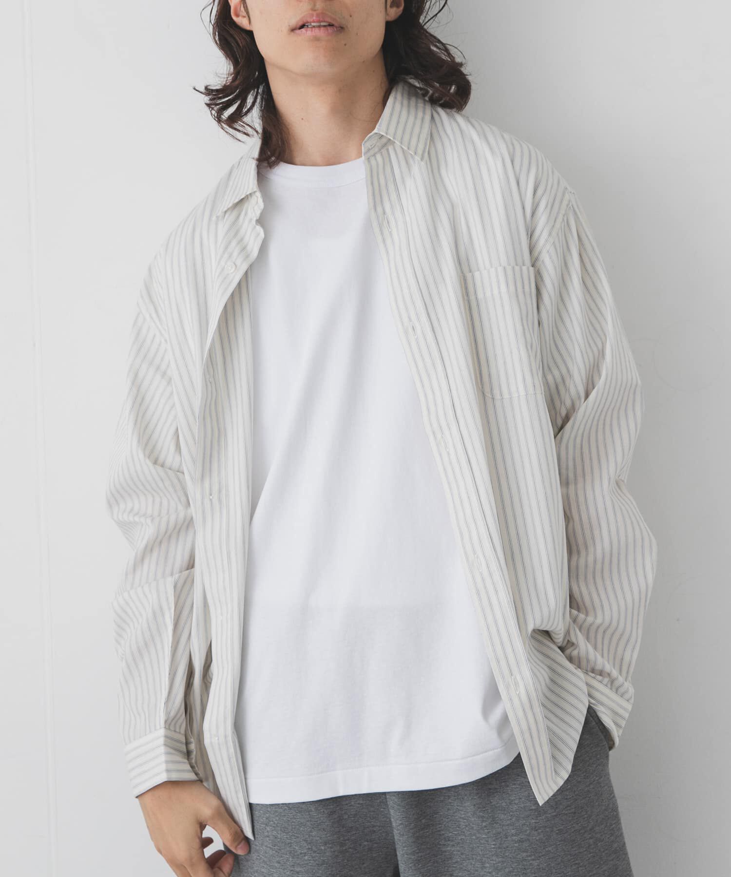 Sonny Label 「ストライプレギュラーカラーシャツ」|シャツ・ブラウス|