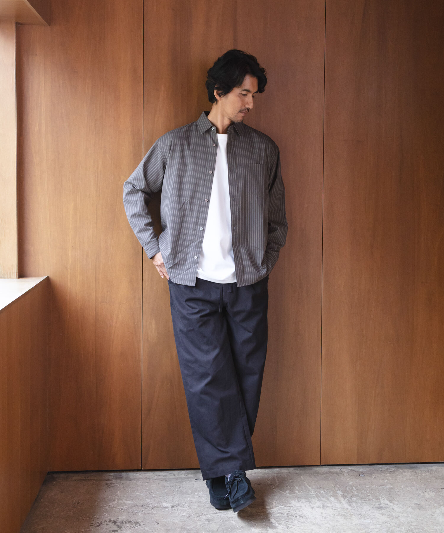 Sonny Label 「ストライプレギュラーカラーシャツ」|シャツ・ブラウス|