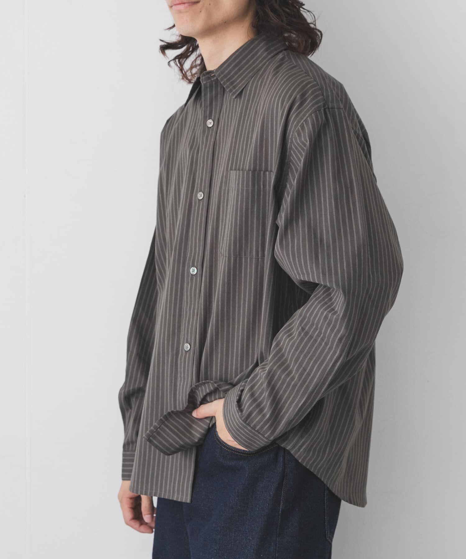 Sonny Label 「ストライプレギュラーカラーシャツ」|シャツ・ブラウス|
