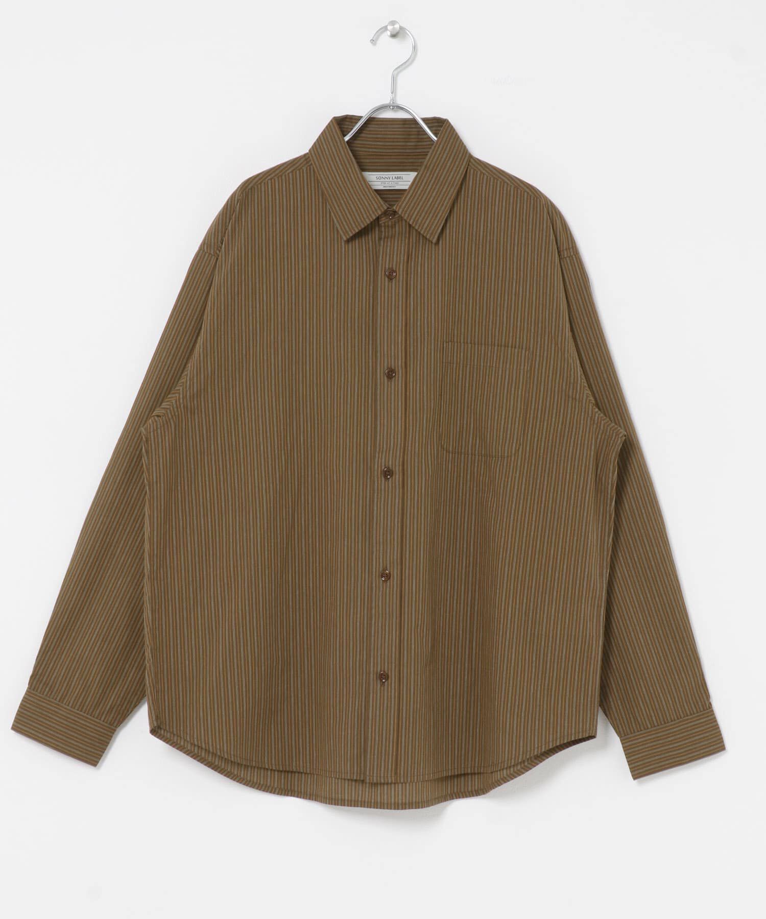 Sonny Label 「ストライプレギュラーカラーシャツ」|シャツ・ブラウス|