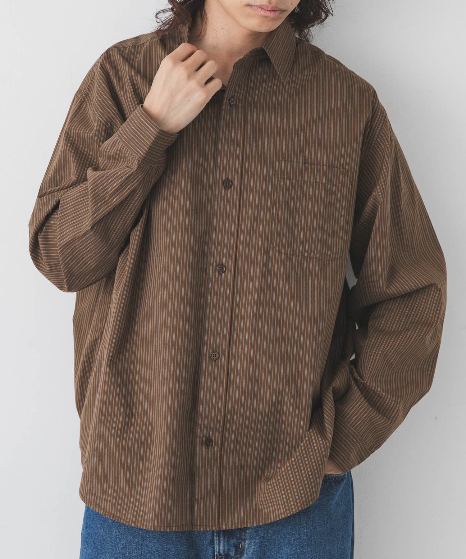 Sonny Label 「ストライプレギュラーカラーシャツ」|シャツ・ブラウス|