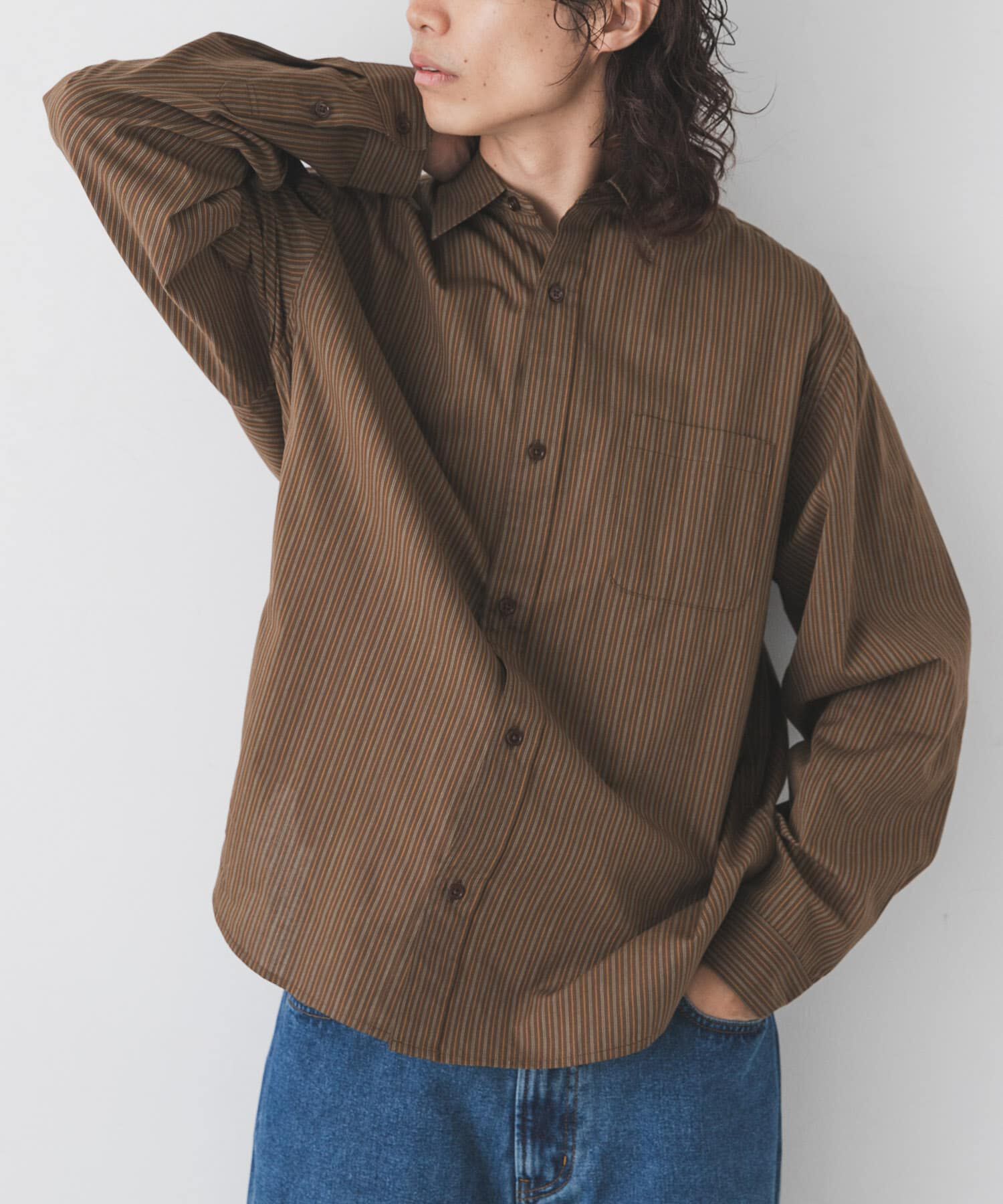 Sonny Label 「ストライプレギュラーカラーシャツ」|シャツ・ブラウス|