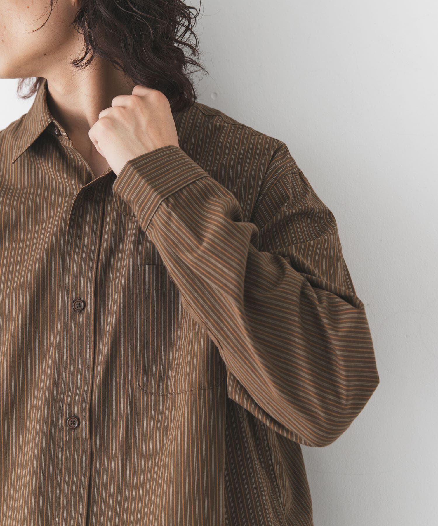 Sonny Label 「ストライプレギュラーカラーシャツ」|シャツ・ブラウス|