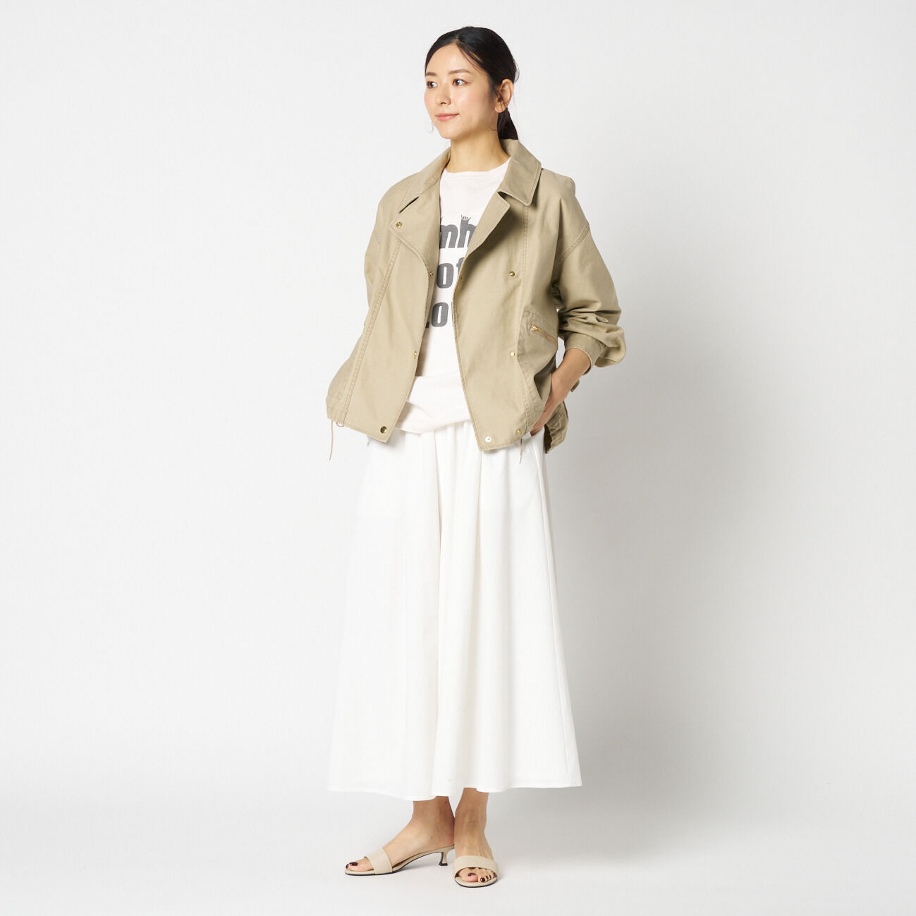 HELIOPOLE「HELIOPOLE 【オンライン限定】MILITARY BLOUSON」|ブルゾン・スタジャン|