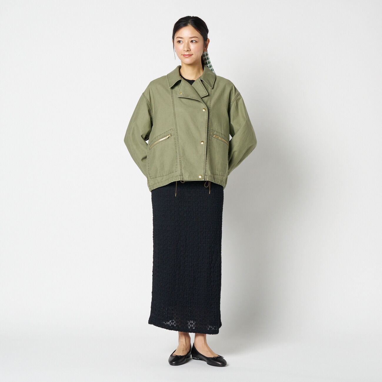 HELIOPOLE「HELIOPOLE 【オンライン限定】MILITARY BLOUSON」|ブルゾン・スタジャン|