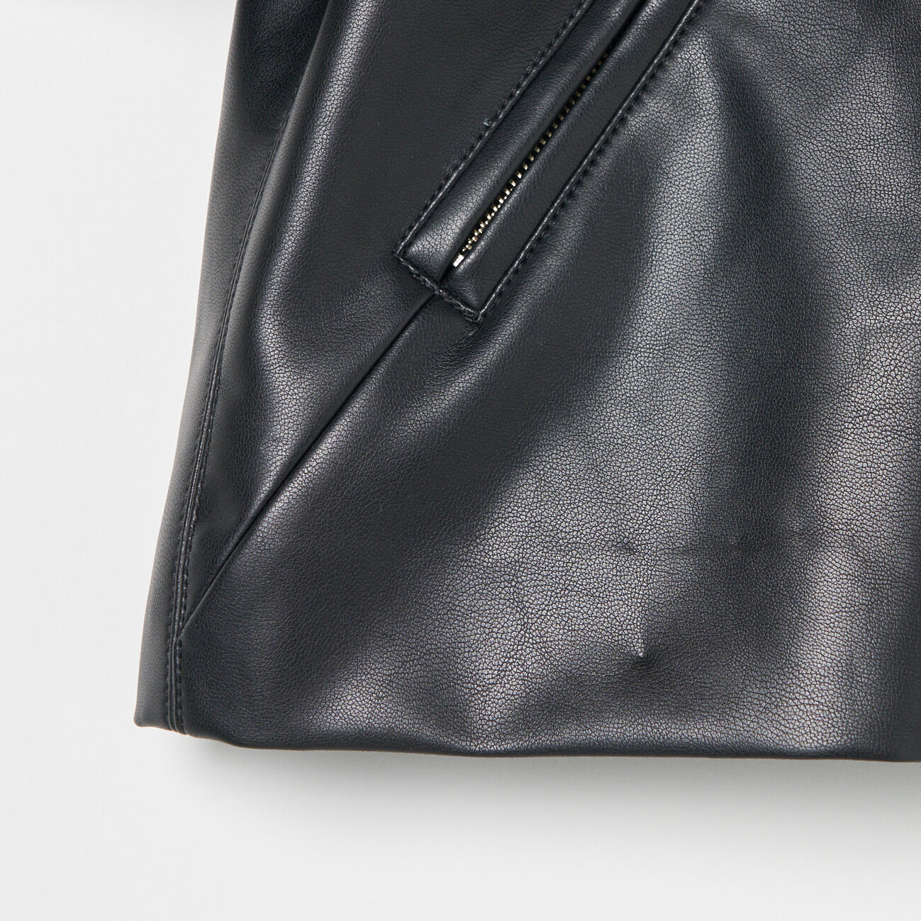 HELIOPOLE「HELIOPOLE SYNTHETIC LEATHER RIDERS JACKET」|ブルゾン・スタジャン|