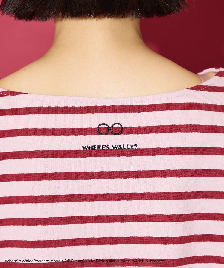 AMERICAN HOLIC「【WHERE'S WALLY?】ボートネックボーダーロンTEE」|Tシャツ・カットソー|
