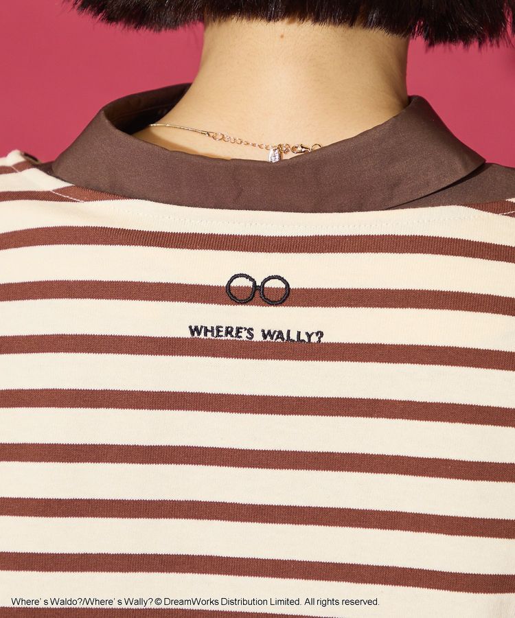 AMERICAN HOLIC「【WHERE'S WALLY?】ボートネックボーダーロンTEE」|Tシャツ・カットソー|