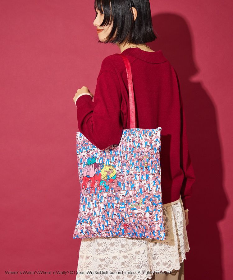 AMERICAN HOLIC「【WHERE'S WALLY?】MAPプリントトートBAG」|トートバッグ|