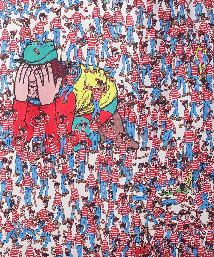 AMERICAN HOLIC「【WHERE'S WALLY?】MAPプリントトートBAG」|トートバッグ|