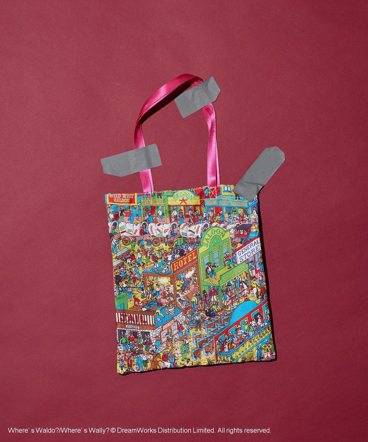 AMERICAN HOLIC「【WHERE'S WALLY?】MAPプリントトートBAG」|トートバッグ|