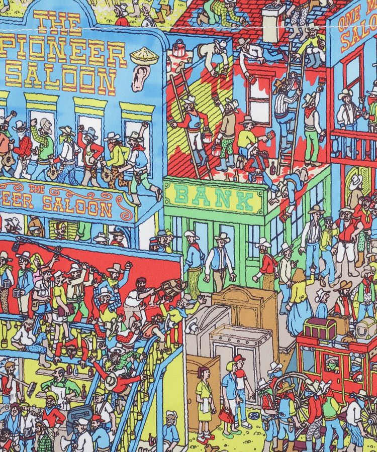 AMERICAN HOLIC「【WHERE'S WALLY?】BIGポーチ」|ポーチ|
