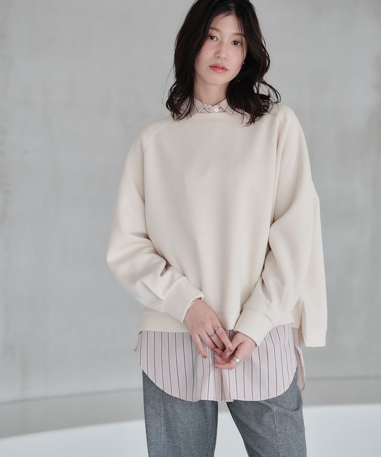 Green Parks「エアリークッションリラックスカットプルオーバー」|Tシャツ・カットソー|