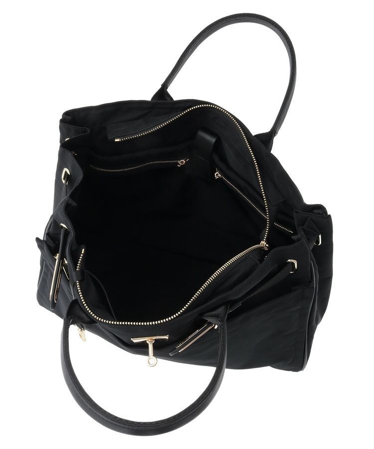 YECCA VECCA「【story】PL BELTED TOTE L」|トートバッグ|