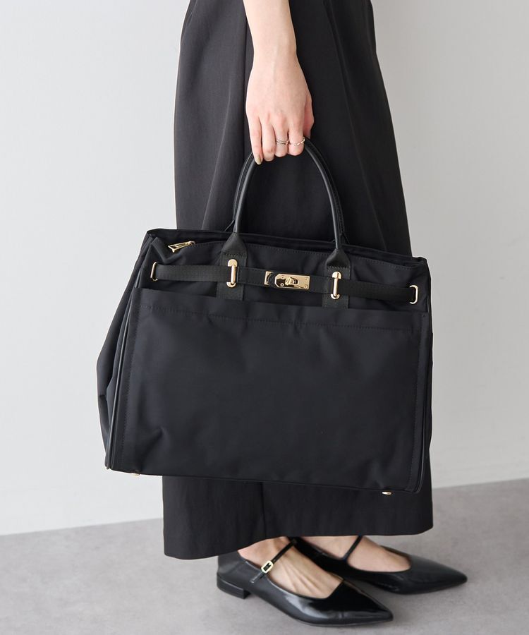 YECCA VECCA「【story】PL BELTED TOTE L」|トートバッグ|