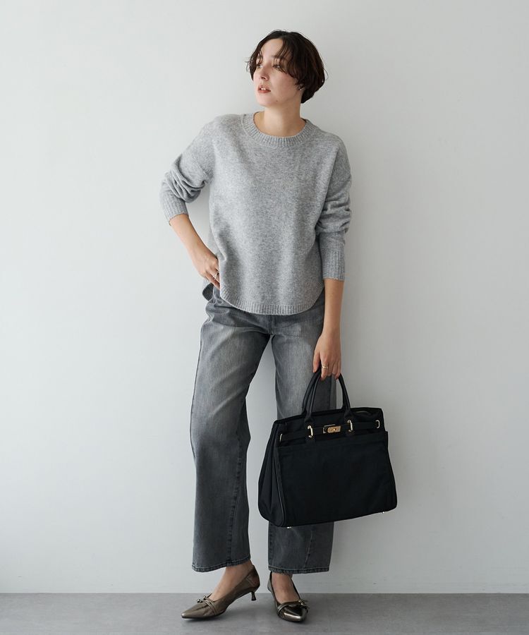 YECCA VECCA「【story】PL BELTED TOTE L」|トートバッグ|