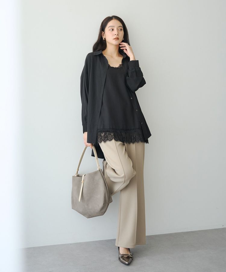 YECCA VECCA「イージーカットジョーゼットパンツ」|その他|