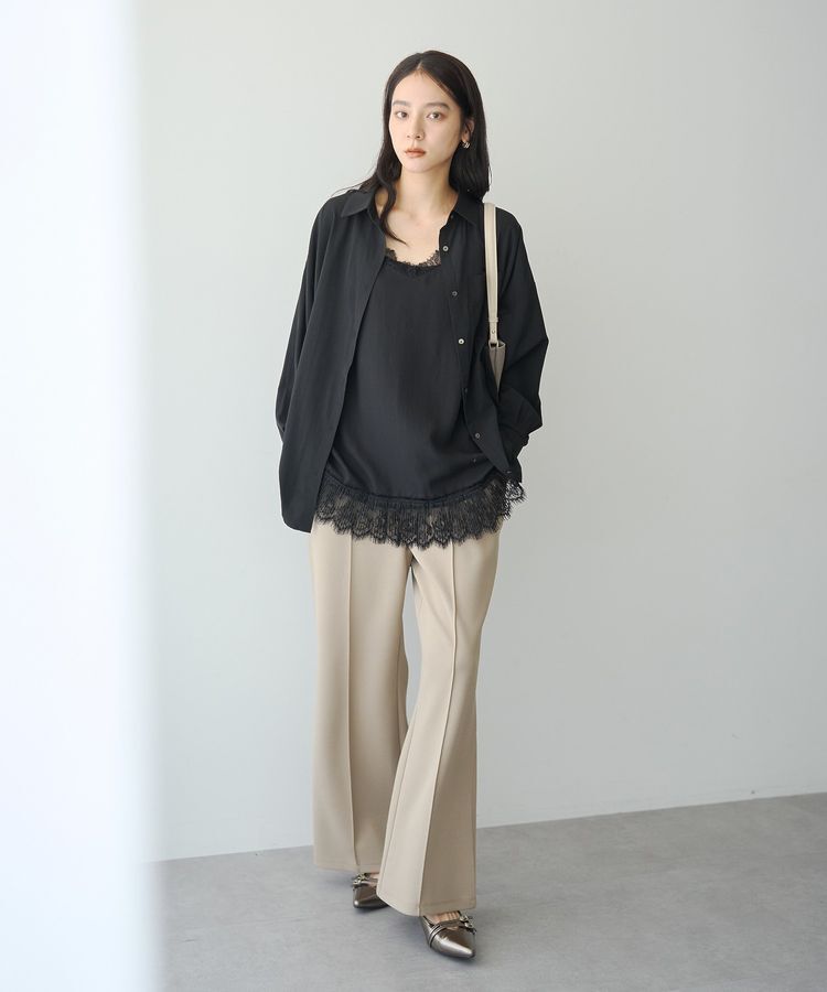 YECCA VECCA「イージーカットジョーゼットパンツ」|その他|