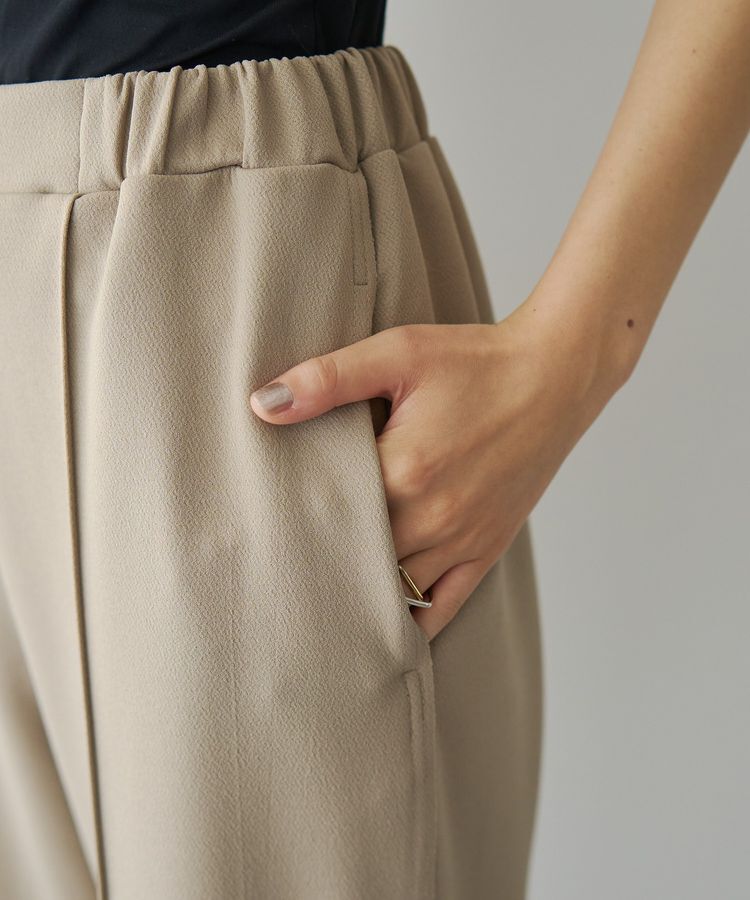 YECCA VECCA「イージーカットジョーゼットパンツ」|その他|