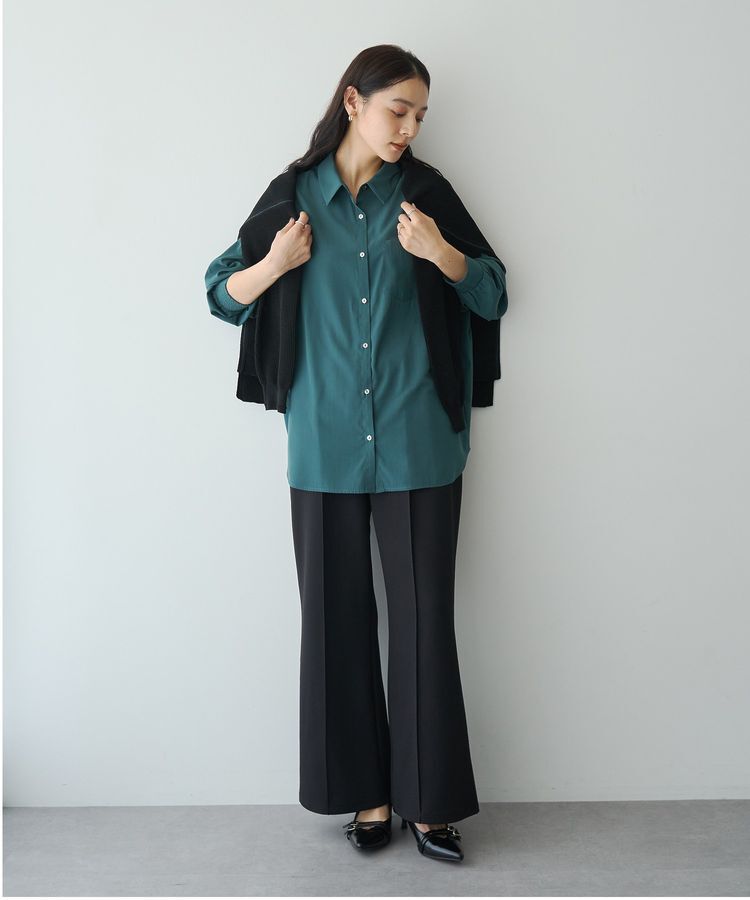 YECCA VECCA「イージーカットジョーゼットパンツ」|その他|