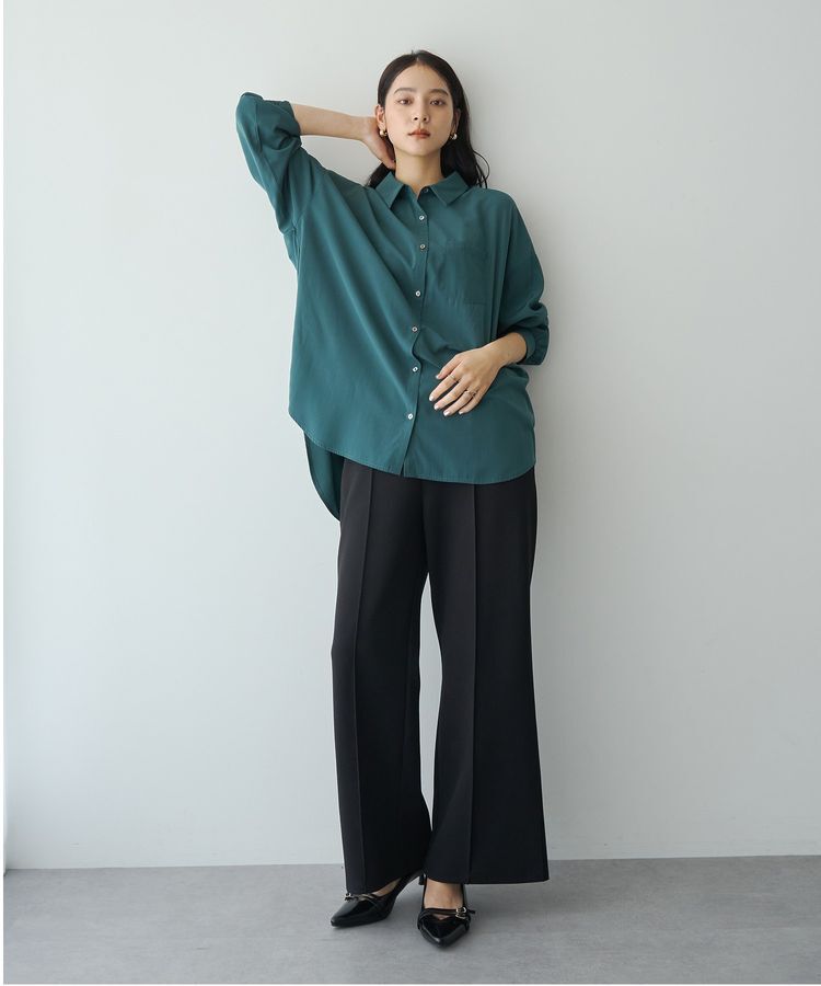 YECCA VECCA「イージーカットジョーゼットパンツ」|その他|