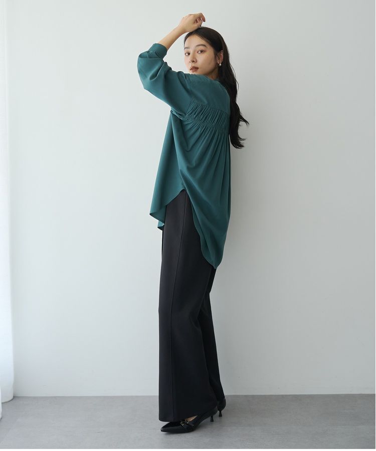 YECCA VECCA「イージーカットジョーゼットパンツ」|その他|