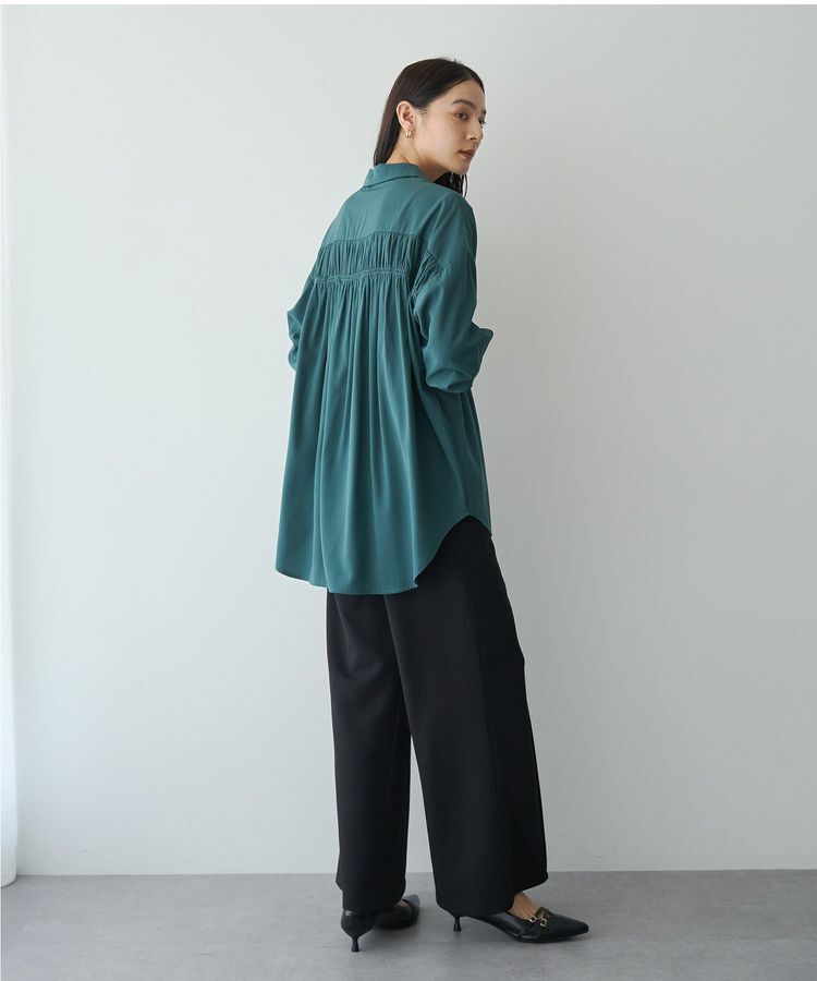 YECCA VECCA「イージーカットジョーゼットパンツ」|その他|
