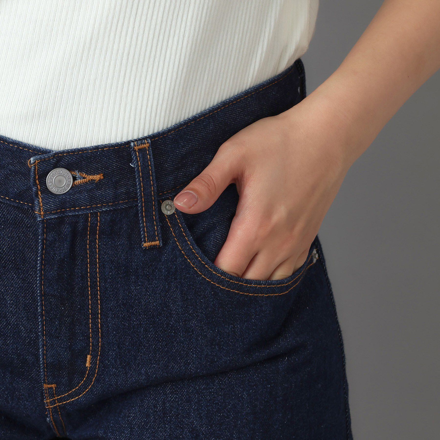 DRESSTERIOR「LEVIS（リーバイス）TEARDROP ワイドデニムパンツ」|デニム|